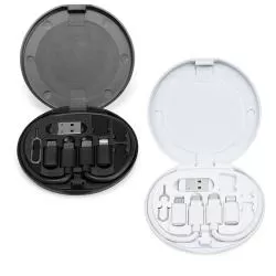 Kit Cabo USB-C com 3 Adaptadores Personalizado 